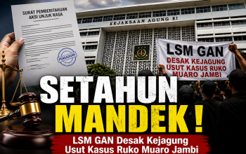 Resmi Layangkan SPA ke Polda Metro, LSM GAN Desak Kejagung Usut Kasus Dugaan Perusakan Ruko Muaro Jambi