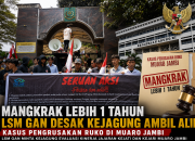 LSM GAN Desak Kejagung Ambil Alih Kasus Ruko Muaro Jambi