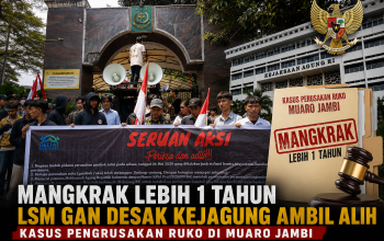 LSM GAN Desak Kejagung Ambil Alih Kasus Ruko Muaro Jambi